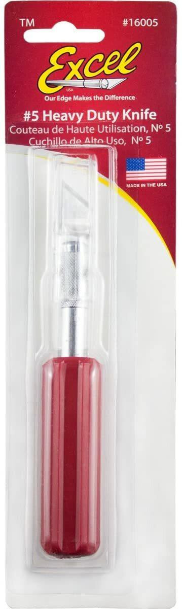 Excel #5 Knife Hex Handle w/Cap 16005